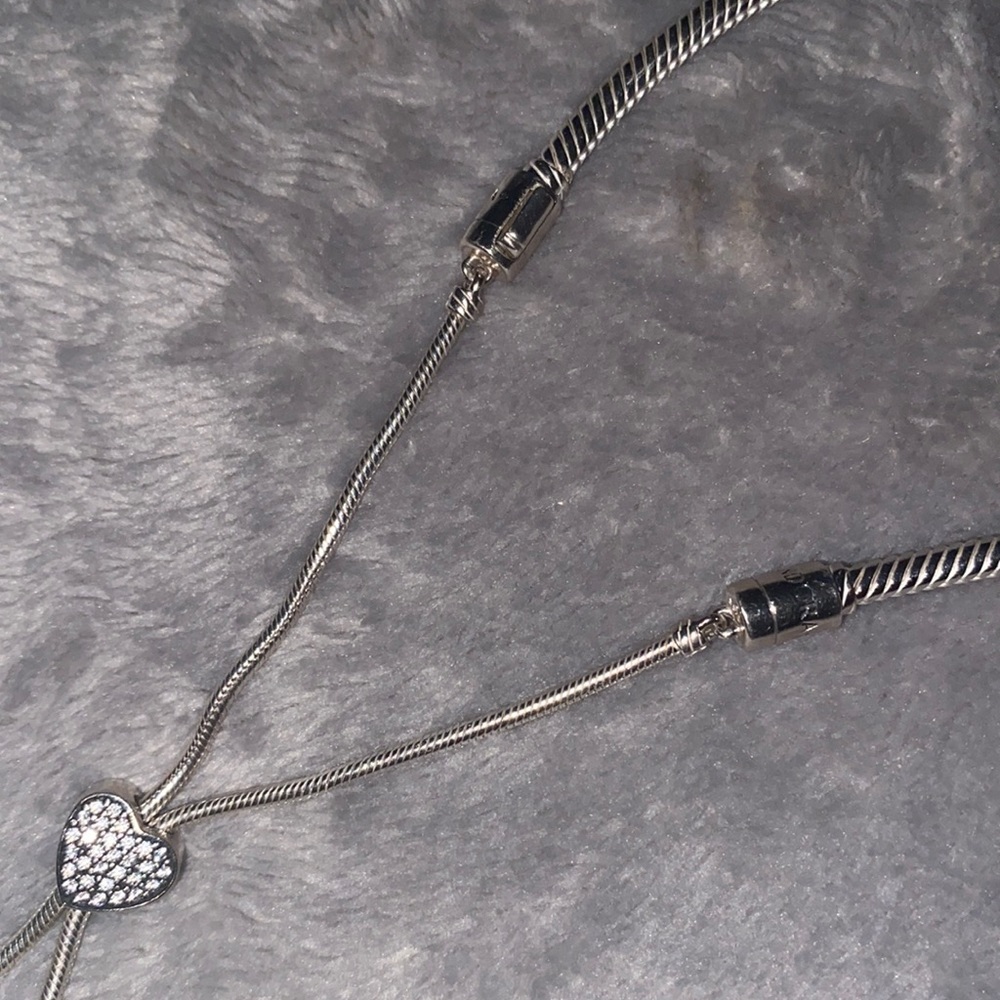 New Pandora Heart Pull String Bracket - image 3